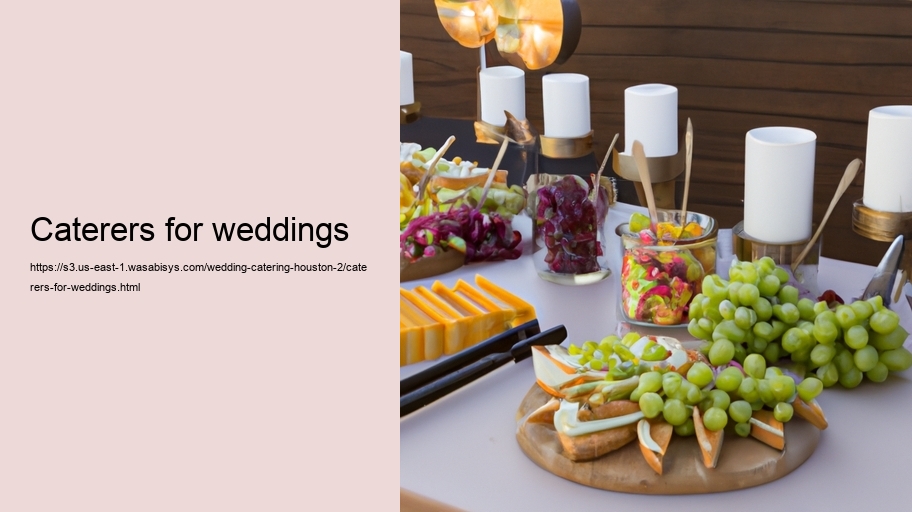 caterers for weddings