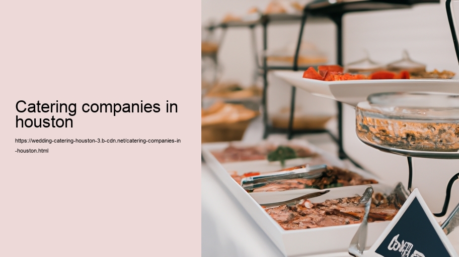 catering companies in houston