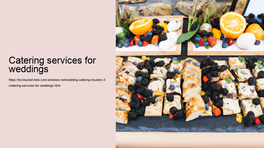 catering services for weddings