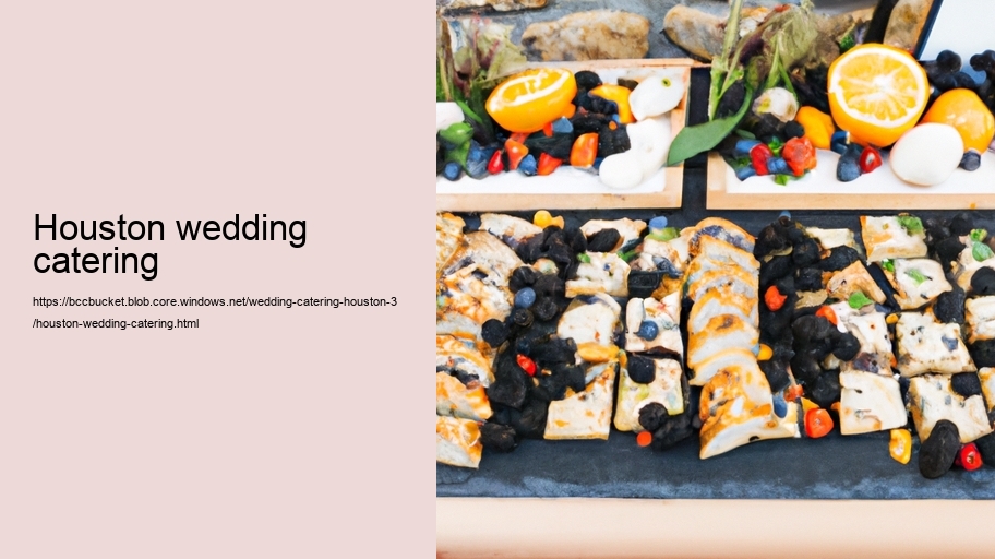 houston wedding catering