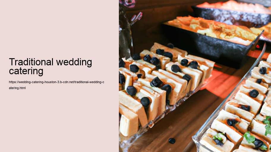 traditional wedding catering